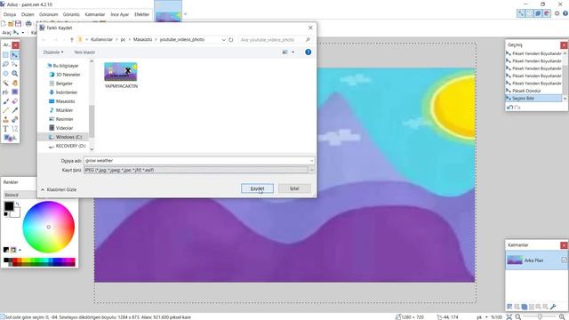 PhotoShop VE Paint.net YouTube Küçük Kapak Sorunu %100 Çözüm смотреть онлайн