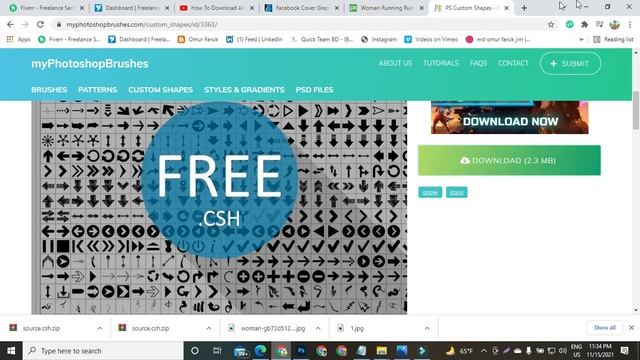 unlimited shape free download and Install in Photoshop 2021 смотреть онлайн
