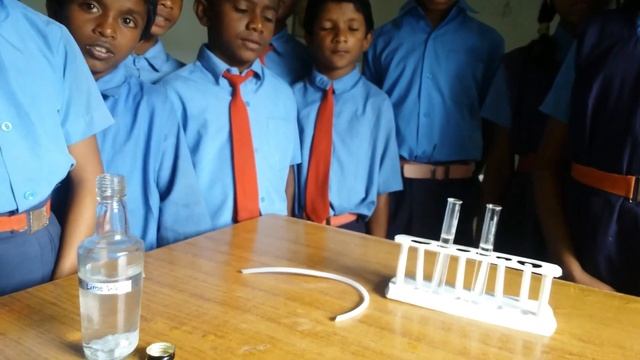 Lime Water And Carbon Dioxide Experiment