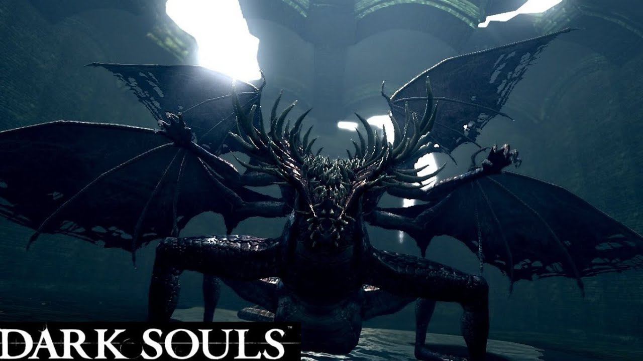 Прохождение Dark Souls REMASTERED Часть 5: Мутировавший Дракон (Босс)