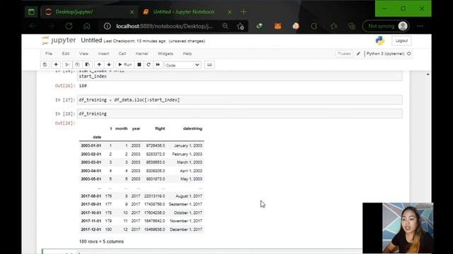 Time Series: Forecasting Dataset Using ARIMA Model (Jupyter Notebook) смотреть онлайн
