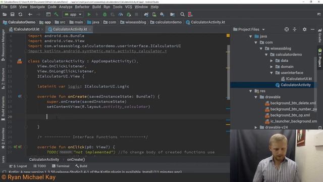 Let's Build An Android App In Kotlin: View w/ Activity, Front End Contract, Sealed Classes смотреть онлайн