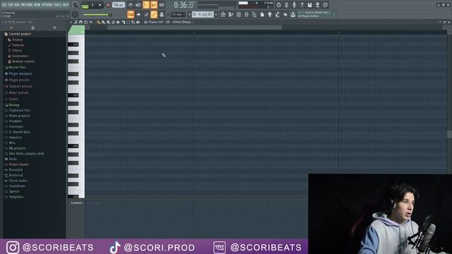 Как Написать Грустный Бит В Стиле Lil Peep + Drumkit | Как сделать бит в Fl Studio 20 смотреть онлайн
