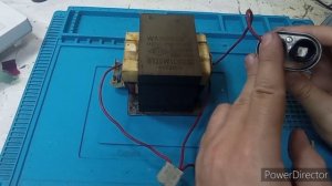Подключение трансформатора микроволновки, опасно для жизни