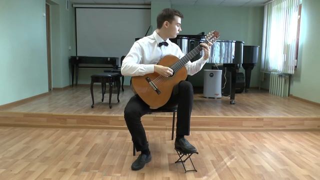 Овчинников Владимир, 17 лет. Х. Кардосо Милонга. А. Иванов-Крамской Вальс смотреть онлайн
