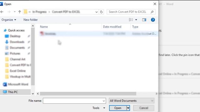 طريقة تحويل ملفات PDF الى Word أو EXCEL смотреть онлайн