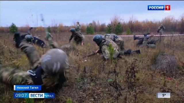 Испытания на право ношения крапового берета прошли в Нижнем Тагиле смотреть онлайн