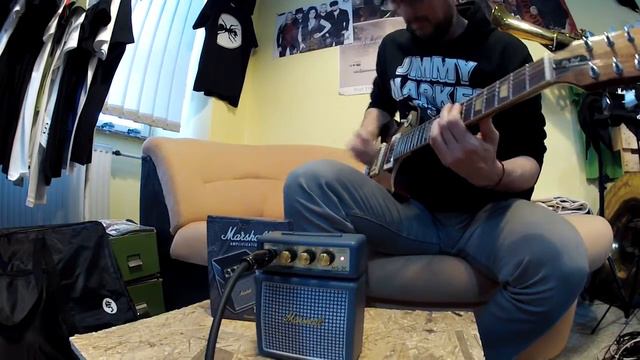 TEST mini komba Marshall MS-2C 1W Vintage Grey - JIMMYMARKET смотреть онлайн