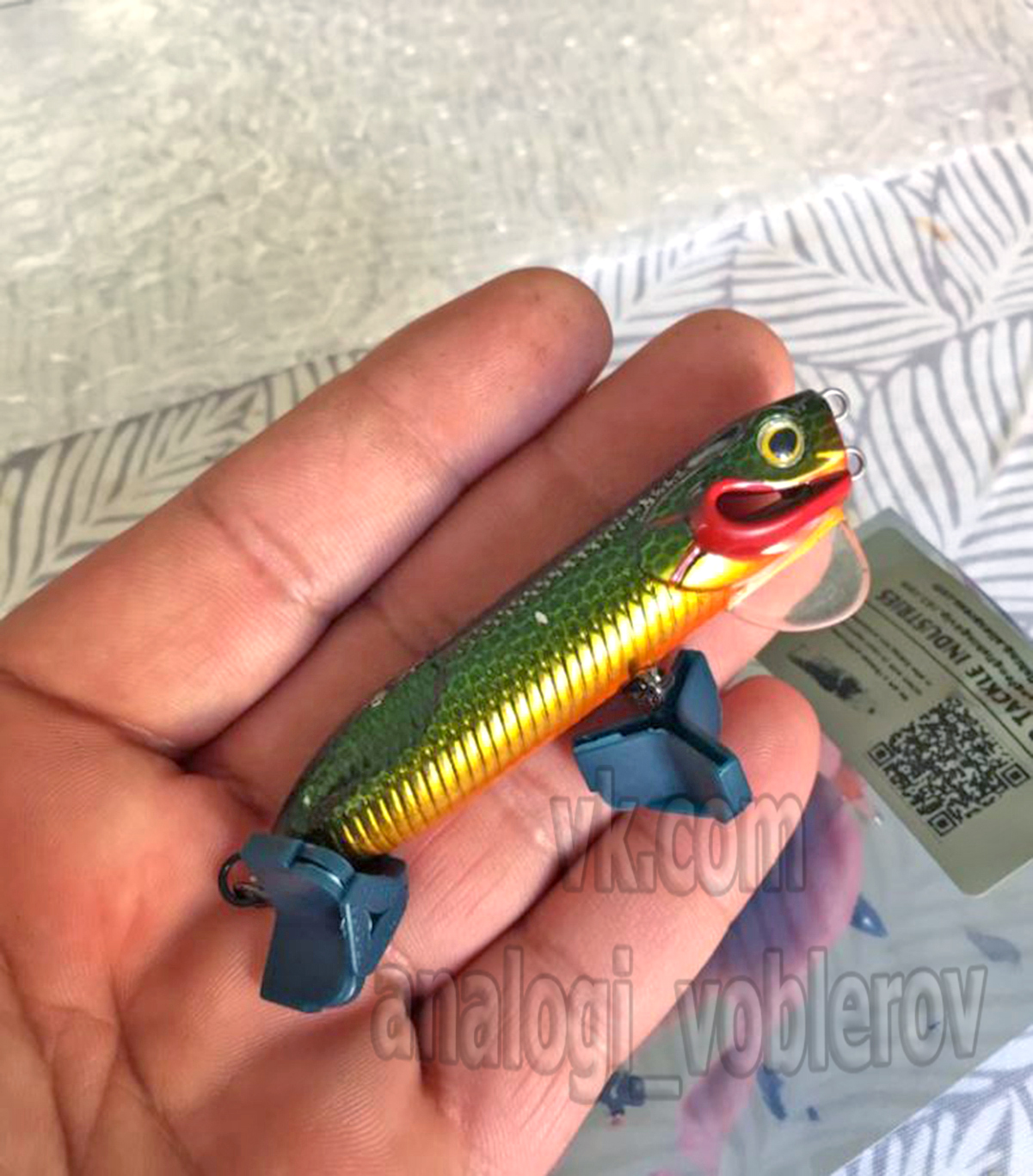 Копия - OSP Yamato Jr (75 мм 95мм) - Волкер с Алиэкспресс