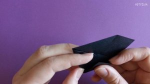 Мини кнопка оригами ? Антистресс игрушка из бумаги без клея • Origami Antistress Button Fidget Toy