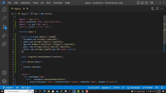 Form Validation Using Yup and Hook form || React Js Tutorial in Hindi/Urdu # 10 смотреть онлайн
