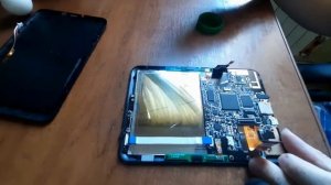 Onyx Darwin Boox 3(C67ML). Замена сломанного экрана/Replacment of broken screen Часть 1/Part 1 ru+e