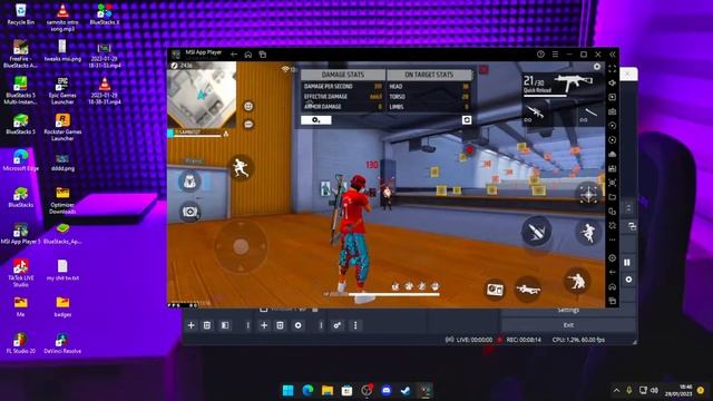 Bluestacks/Msi App Player 5 NO RECOIL Regedit and Tweaks for Headshots Settings смотреть онлайн