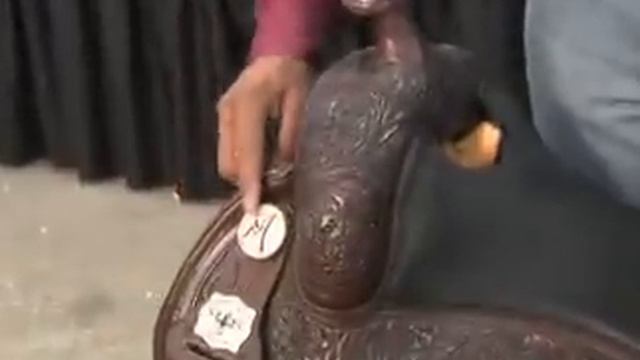 Matt Mills Reining saddle by Continental Saddlery смотреть онлайн