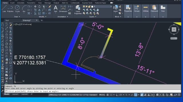 How to rotate drawing without change coordinates смотреть онлайн