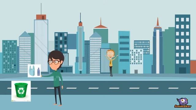 Reduce Reuse Recycle animation смотреть онлайн