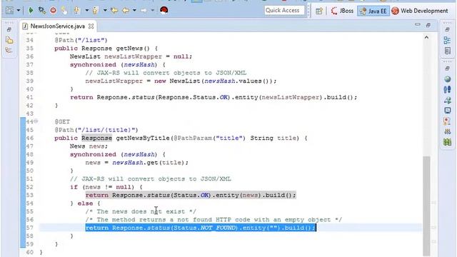 JAX RS Advanced Features смотреть онлайн