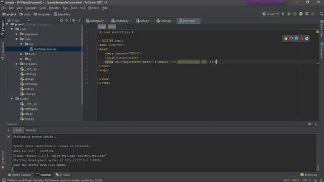 Django Web Framework (1.11.3) #3 - Шаблоны и Передача Данных в Templates (HTML Файлы) + Bootstrap смотреть онлайн