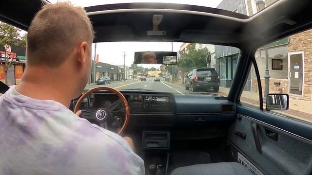 VW MK2 VR6 GOLF POV DRIVING VR6 SOUNDS ACCELERATION QUEENS NYC TO LONG ISLAND NY смотреть онлайн