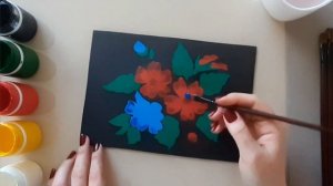 ЖОСТОВСКАЯ РОСПИСЬ ДЕТЯМ | РИСУНОК | Этапы.Тренировка.Композиция.