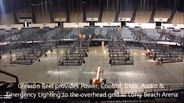 GLEASON: Gleason Reel installation at Long Beach Arena смотреть онлайн