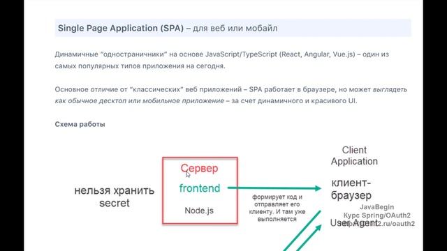 OAuth2 и KeyCloak: виды генераций frontend (2022) смотреть онлайн