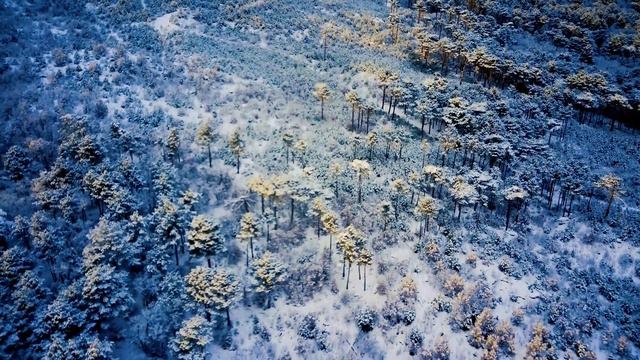 Зимняя сказка в Крыму 2022. Аэросъёмка 4K. смотреть онлайн