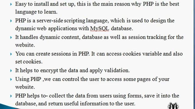 || UNIT FIRST || INTRODUCTION TO PHP || PHP FEATURES || NEED OF PHP|| BCA III #M Kumar #MsirG смотреть онлайн