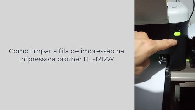 Como cancelar impressão na impressora brother HL 1212w смотреть онлайн