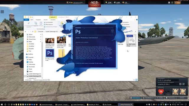 War Thunder - How To Put a Picture in the Cockpit [Tutorial] смотреть онлайн