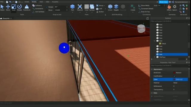 Building A Restaurant (ROBLOX STUDIO)