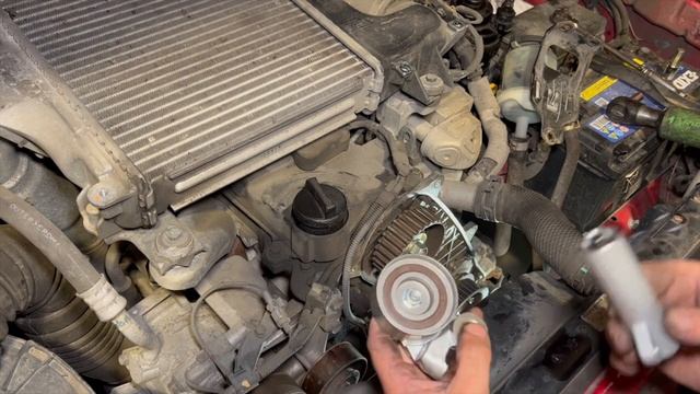 Toyota Hilux Timing belt replacement смотреть онлайн