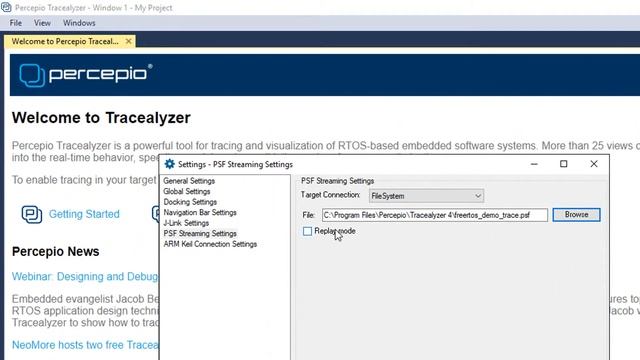Try live trace views in Tracealyzer 4 смотреть онлайн