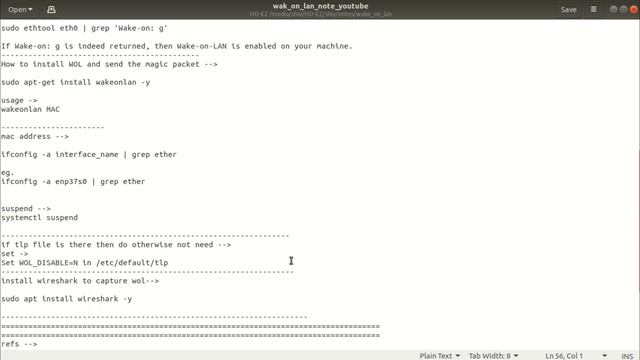 Wake on Lan Ubuntu 18.04 LTS OS смотреть онлайн