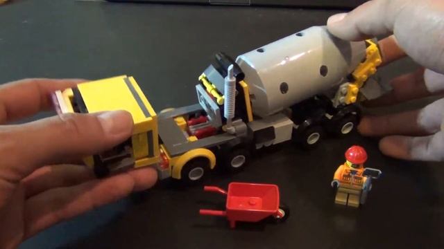 Review - Lego Set #60018 Cement Mixer смотреть онлайн