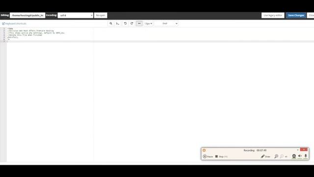 Envision Web Host How To adjust PHP Limits смотреть онлайн