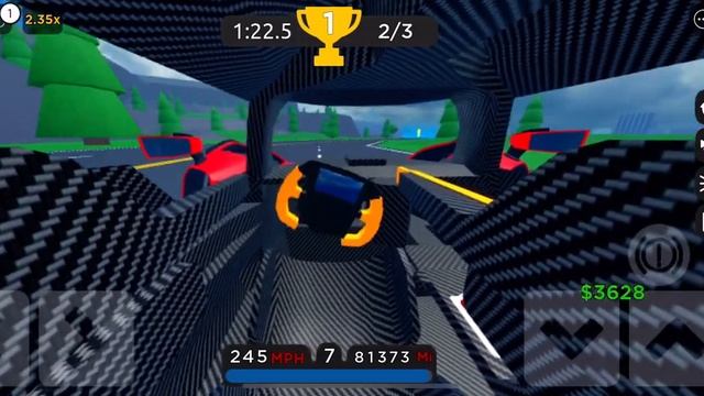 Ferrari 499P Car Dealership Tycoon Highway race lap 3 fastest time best lap 54.2 total time 2:49.5 смотреть онлайн