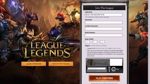 How to fix "SIGNUP FAILED" - League of Legends смотреть онлайн