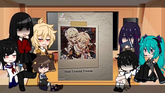 Fandoms react to each other | Genshin impact | Pt 1/7 | Gacha reaction смотреть онлайн