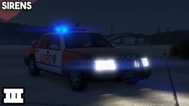POLICE CAR FROM EVERY GTA ! (GTA 5, GTA 4, GTA SAN ANDREAS, GTA VICE CITY, GTA 3) смотреть онлайн