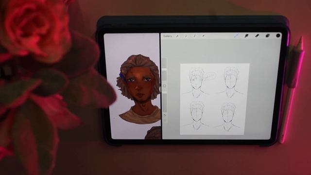 Let's Sketch Faces | My OC Hali смотреть онлайн