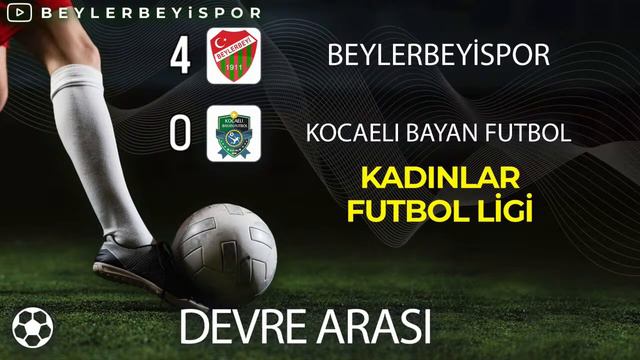 Beylerbeyispor - Kocaeli Bayan Futbol | Kadınlar Futbol Ligi maçı | 27 Kasım 2022 смотреть онлайн
