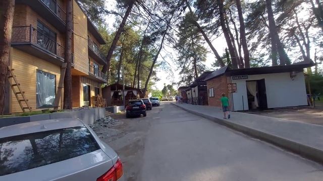 Пицунда Кипарисовая аллея кафе Лана ,что изменилось?сегодня 22 июня 2023г Абхазия смотреть онлайн