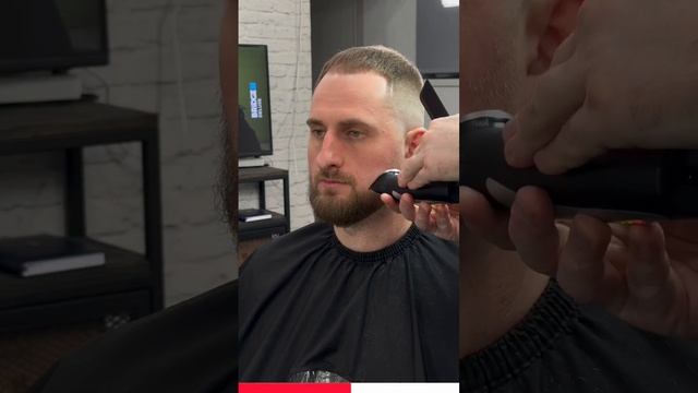 Оформление бороды ?#борода #стрижка #barber смотреть онлайн