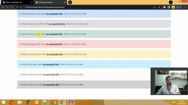 Bootstrap Alerts Class in Bootstrap in Hindi Urdu смотреть онлайн