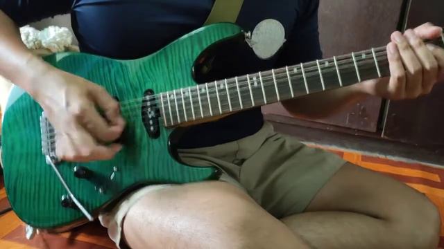 Washburn MG701 with Seymour SH-4 sounds test. смотреть онлайн