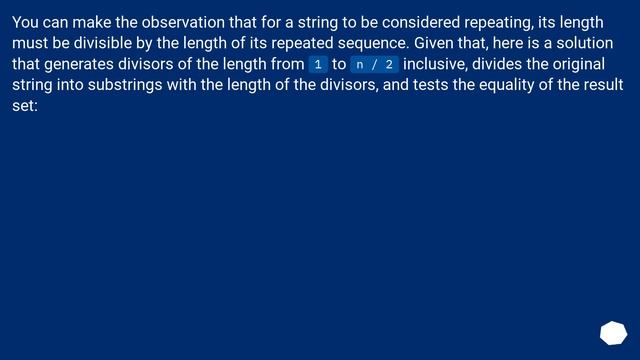How can I tell if a string repeats itself in Python? смотреть онлайн