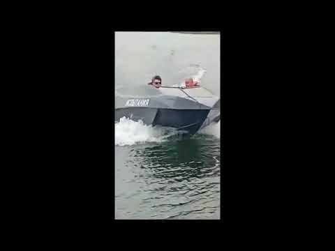 Испытания водомета ANP 190