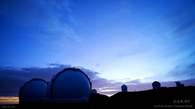 Clouds dyed red Maunakea morning.November14.2021. マウナケアすばる望遠鏡 朝日新聞宇宙部ライブより　1080p60HD AAC 2.0 смотреть онлайн