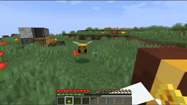 ПРОСТАЯ ФЕРМА МЕДА И ПЧЕЛИНЫХ СОТ В МАЙНКРАФТ 1.15 - 1.19 смотреть онлайн